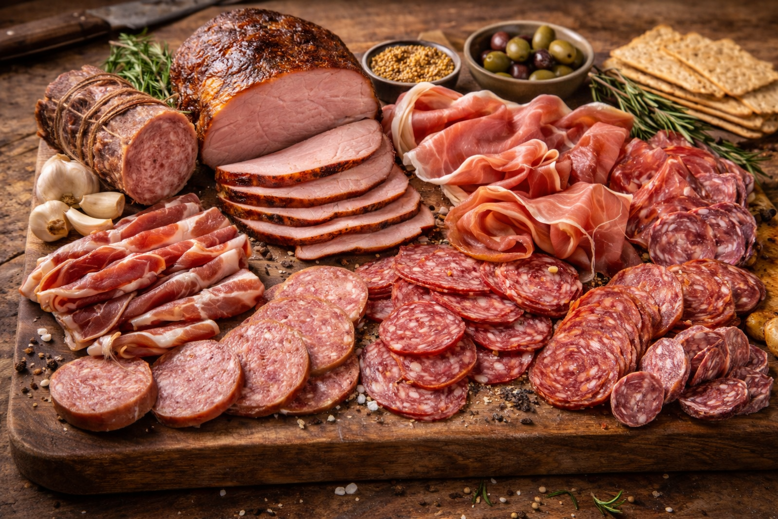 Artisan bacon and cured pork from Vermont
